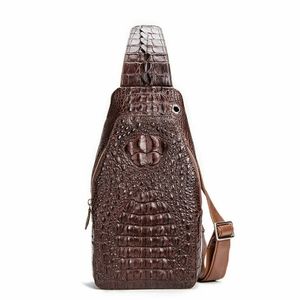 Real alligator skin backpacks